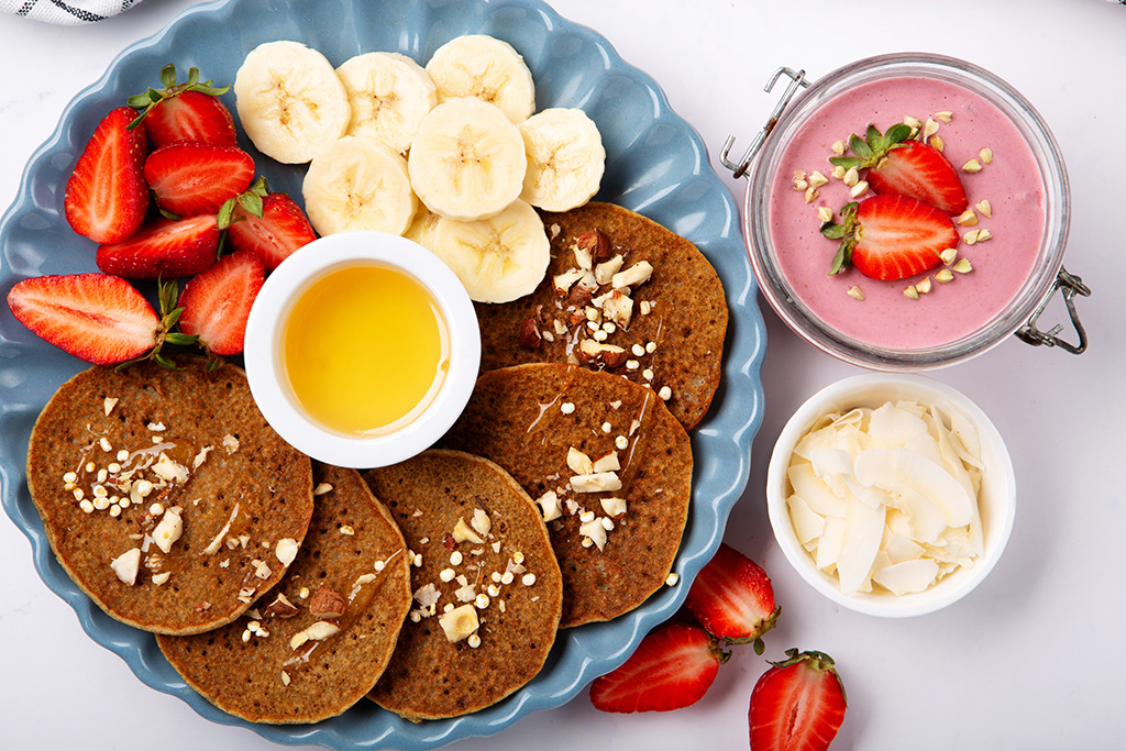 Ragi Banana Pancake